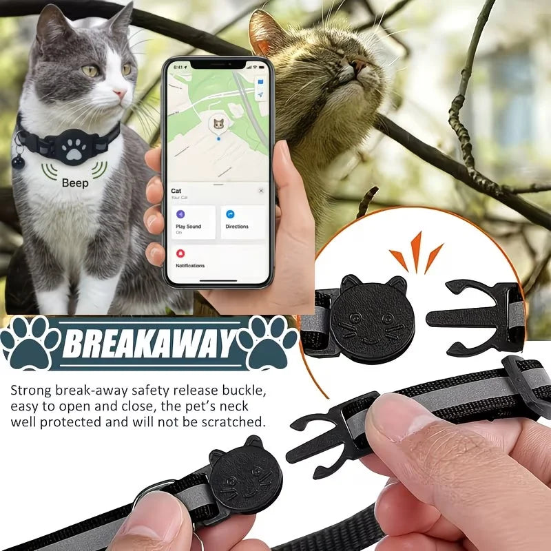 Smart Waterproof GPS Pet Tracker Collar – Always Know Your Dog or Cat is Safe