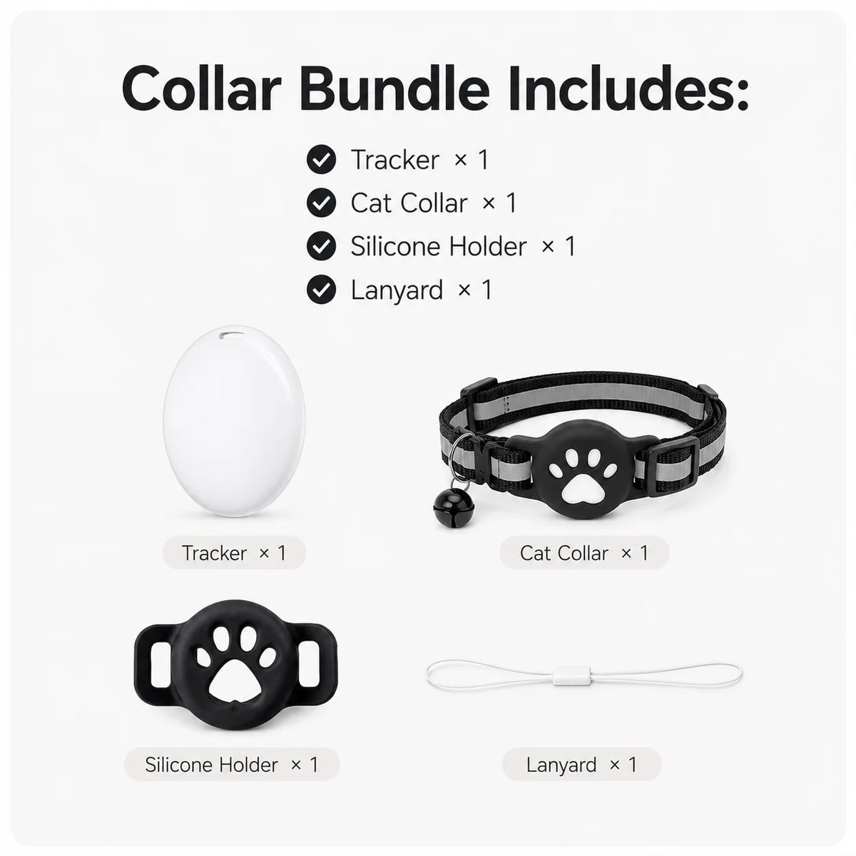 Smart Waterproof GPS Pet Tracker Collar – Always Know Your Dog or Cat is Safe