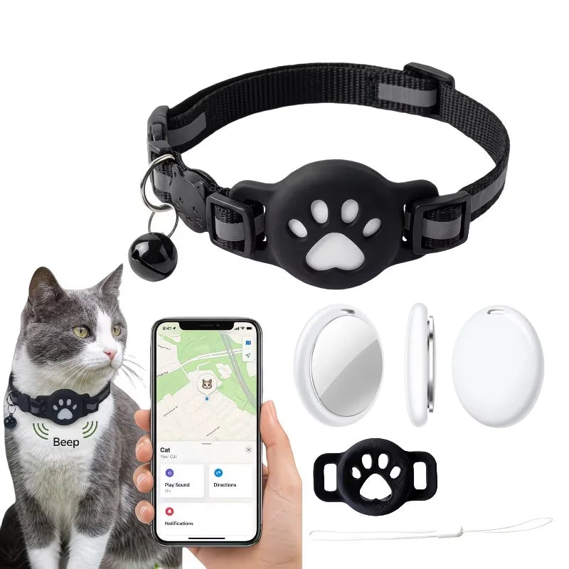 Smart Waterproof GPS Pet Tracker Collar – Always Know Your Dog or Cat is Safe